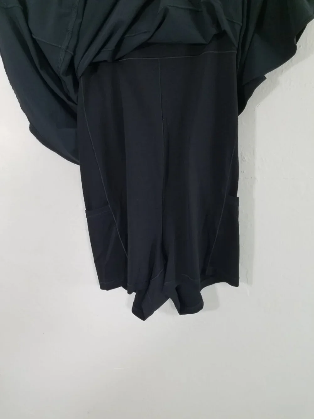 OFFLINE by Aerie Athletic Dress Strappy with Built-in Shorts Black Size L